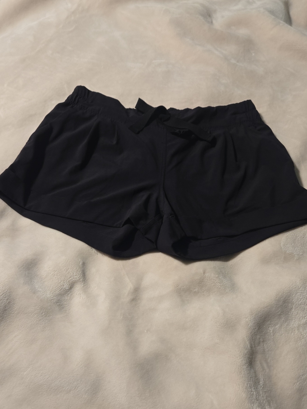lululemon athletica Black Athletic Lounge Shorts